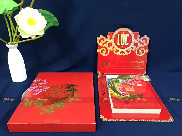 CDC Hà Nội và Printgo: In lịch bloc dành tặng đối tác, khách hàng năm 2022