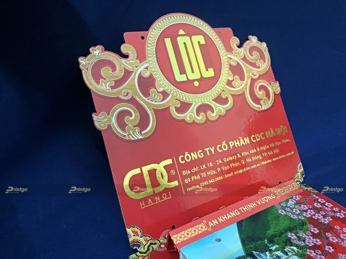 CDC Hà Nội và Printgo: In lịch bloc dành tặng đối tác, khách hàng năm 2022