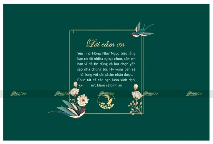 Hồng Như Ngọc và Printgo: Thiết kế hộp đựng yến sào nâng cao vị thế thương hiệu