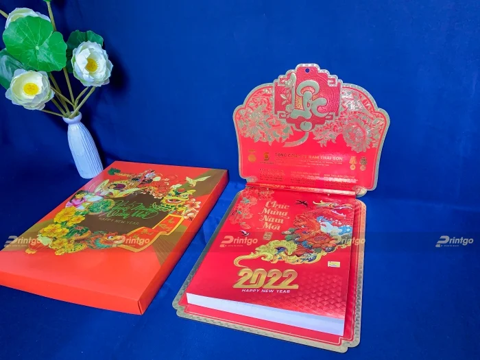 Nam Thái Sơn và Printgo: In lịch bloc chào xuân 2022 tạo dấu ấn doanh nghiệp
