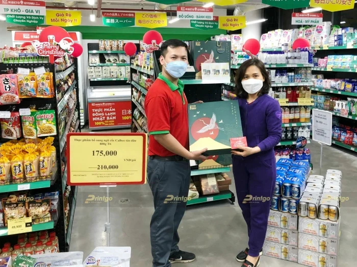 Ribeto và Printgo: In hộp quà tết phục vụ chương trình khuyến mãi đặc biệt cuối năm
