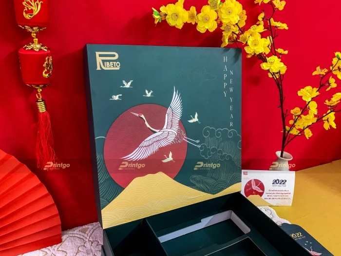 Ribeto và Printgo: In hộp quà tết phục vụ chương trình khuyến mãi đặc biệt cuối năm
