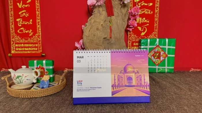 VTC SERVICE và Printgo: Thiết kế và in ấn lịch để bàn với chủ đề sáng tạo, độc đáo