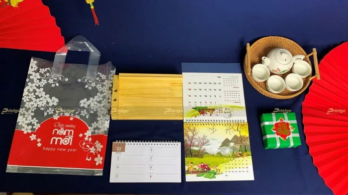 CTCP TMTH Phú Thọ và Printgo: In bộ lịch để bàn tôn vinh cảnh đẹp đất nước