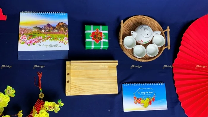 CTCP TMTH Phú Thọ và Printgo: In bộ lịch để bàn tôn vinh cảnh đẹp đất nước
