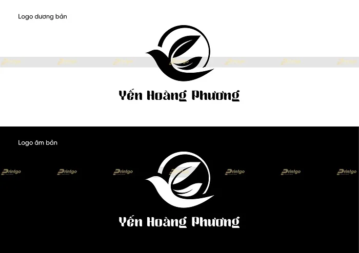 Hoàng Phương và Printgo: Thiết kế bộ logo thương hiệu cho lĩnh vực yến sào cao cấp