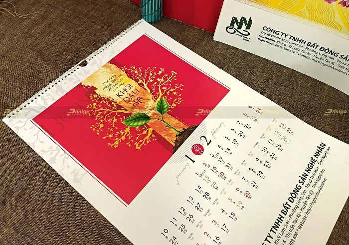 Nghệ Nhân và Printgo: Ra mắt ấn phẩm lịch treo tường chào đón năm mới 2022