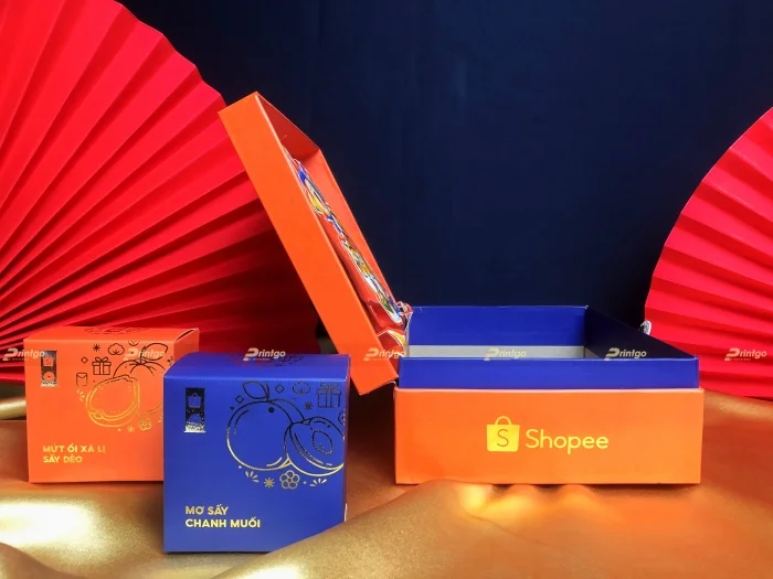 Shopee và Printgo: In hộp quà tết đặc biệt chào xuân Nhâm Dần 2022
