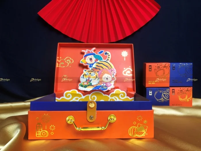 Shopee và Printgo: In hộp quà tết đặc biệt chào xuân Nhâm Dần 2022