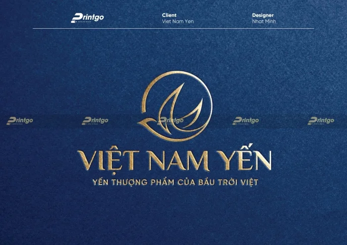 [Branding] Dự án thiết kế logo thương hiệu Việt Nam Yến của Printgo