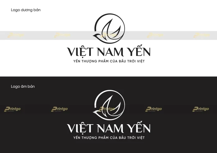 [Branding] Dự án thiết kế logo thương hiệu Việt Nam Yến của Printgo
