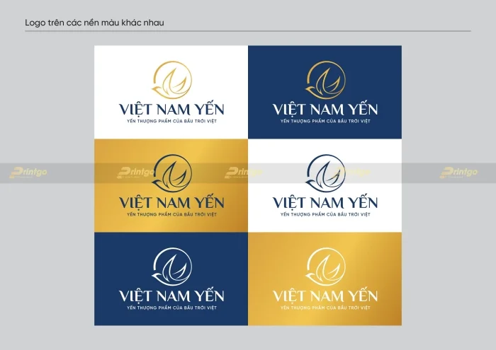 [Branding] Dự án thiết kế logo thương hiệu Việt Nam Yến của Printgo