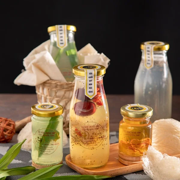 Tổng hợp các mẫu hộp nhựa đựng yến sào - Hũ thủy tinh đựng yến