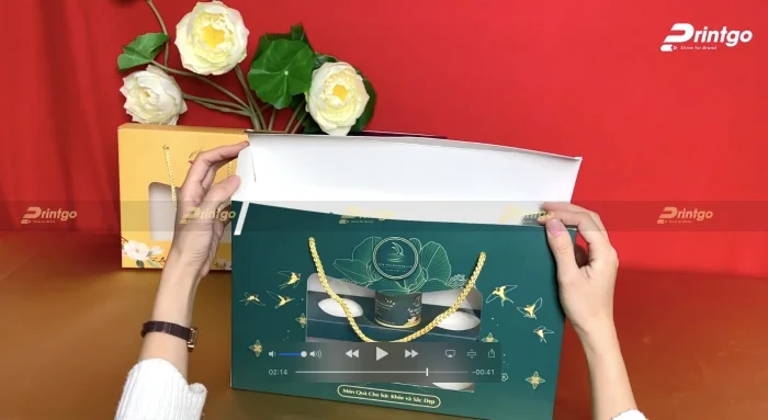 Hướng dẫn gấp hộp mềm đựng yến chưng đơn giản tại nhà
