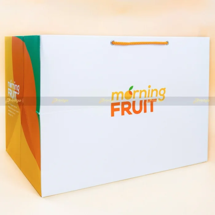 Morning Fruit và Printgo: In hộp đựng trái cây nhập khẩu chất lượng cao