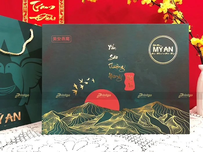 Mỹ An và Printgo: Thiết kế và in ấn hộp đựng yến sào đặc biệt cho thương hiệu cao cấp