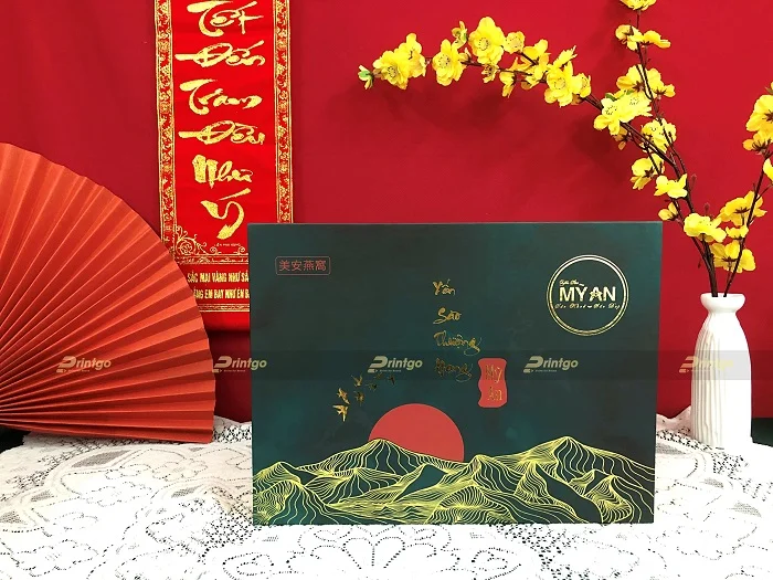 Mỹ An và Printgo: Thiết kế và in ấn hộp đựng yến sào đặc biệt cho thương hiệu cao cấp