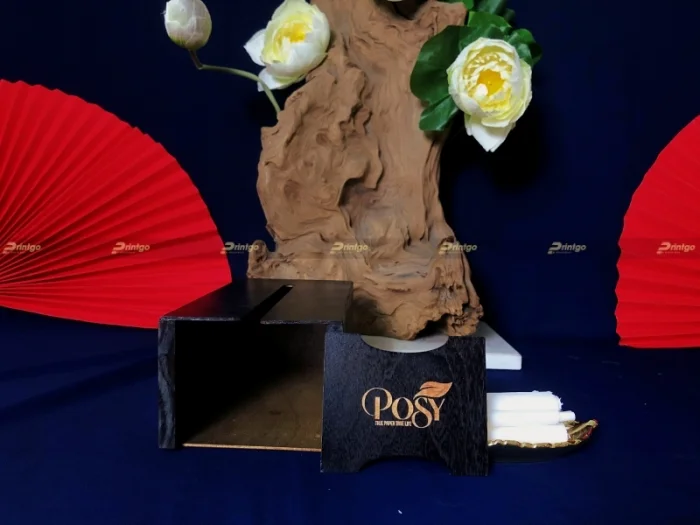 Posy và Printgo: Sản xuất hộp gỗ đựng giấy ăn cao cấp chiếm lĩnh thị trường