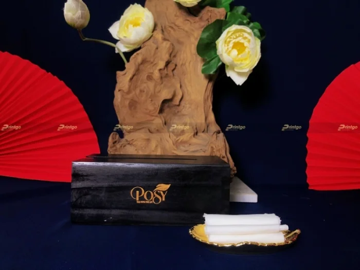 Posy và Printgo: Sản xuất hộp gỗ đựng giấy ăn cao cấp chiếm lĩnh thị trường