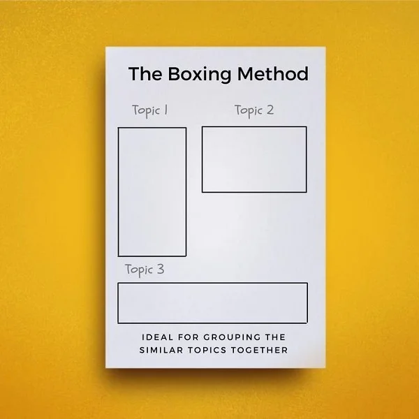 The boxing method