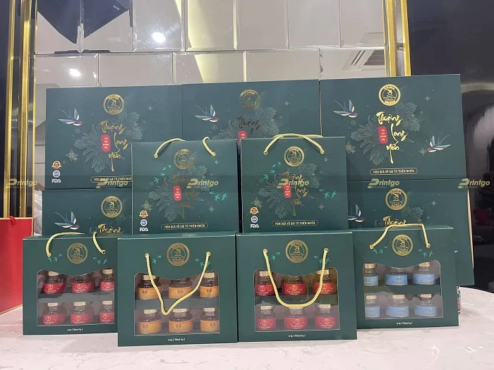 Tổng hợp các dự án thiết kế và in ấn hộp đựng yến của Printgo