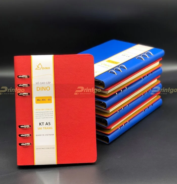 Tổng hợp các mẫu bìa da để in sổ da cho doanh nghiệp