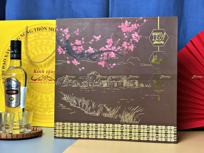 Việt NamS và Printgo: Thiết kế và in ấn hộp đựng rượu mang tinh hoa văn hóa truyền thống