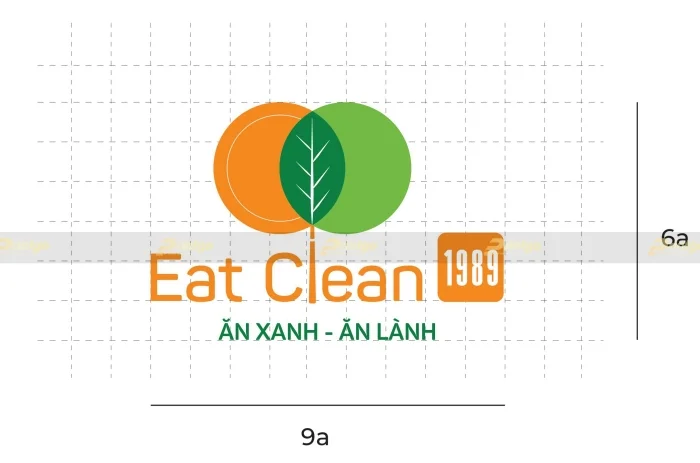 [Branding] Thiết kế logo thương hiệu Eat Clean 1989 mang phong cách hiện đại