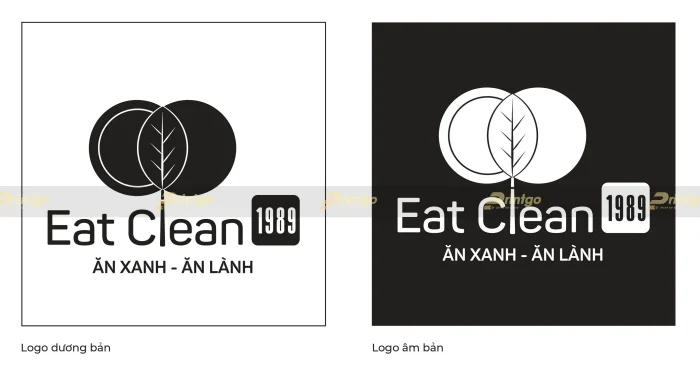 [Branding] Thiết kế logo thương hiệu Eat Clean 1989 mang phong cách hiện đại