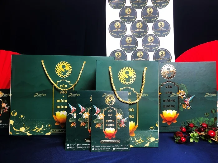 [Branding] Thiết kế logo thương hiệu yến sào Hướng Dương truyền tải thông điệp sức khỏe