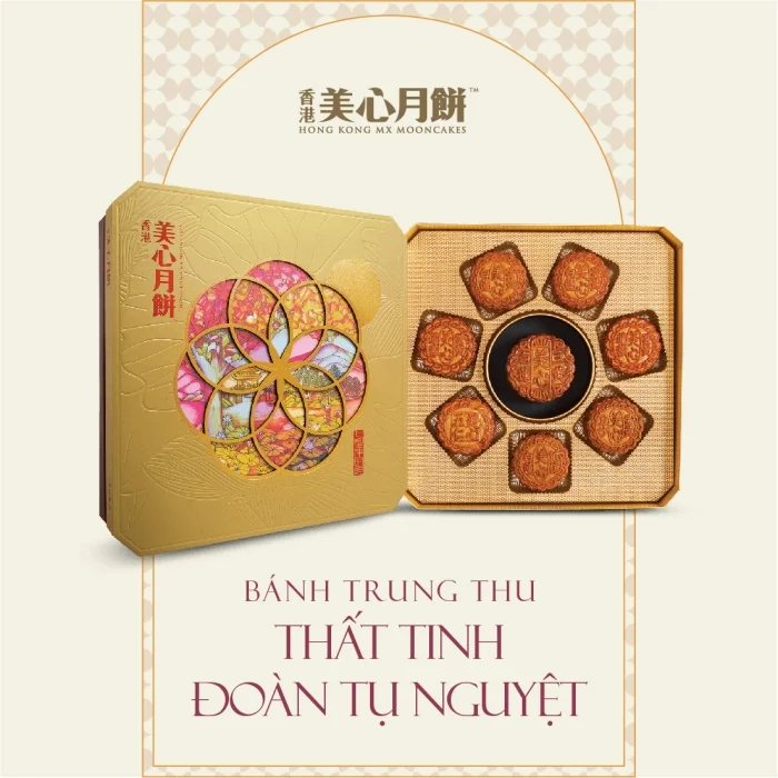 BST hộp bánh trung thu của Hong Kong MX Mooncakes chinh phục thị trường Việt