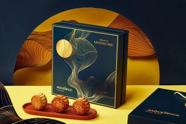 Điểm danh những mẫu hộp bánh trung thu khách sạn hạng sang ở Hà Nội 2021