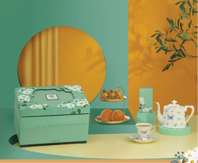 Điểm danh những mẫu hộp bánh trung thu khách sạn hạng sang ở Hà Nội 2021