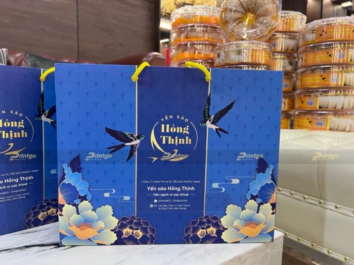 Hồng Thịnh và Printgo: Thiết kế và in hộp đựng yến mang đặc trưng hương vị yến Kiên Giang