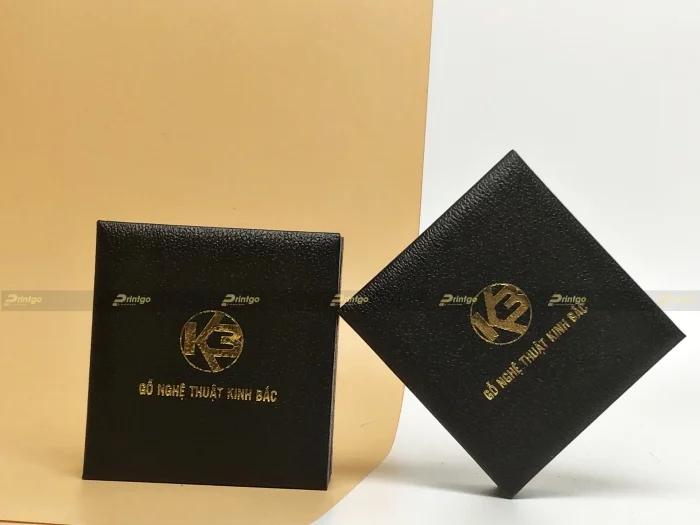 Kinh Bắc và Printgo: Thiết kế và in hộp đựng trang sức bằng trầm hương cao cấp