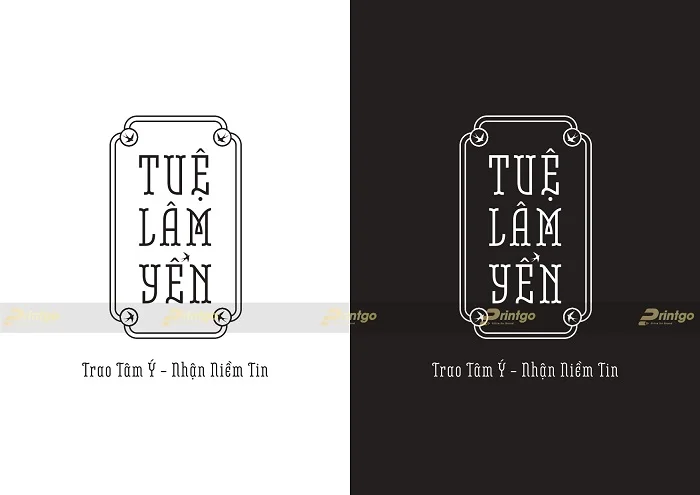[Branding] Thiết kế logo thương hiệu Tuệ Lâm Yến mang phong cách Á Đông