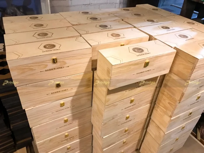 Bashkir Honey và Printgo: Sản xuất hộp đựng mật ong nhập khẩu bằng gỗ