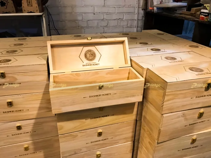 Bashkir Honey và Printgo: Sản xuất hộp đựng mật ong nhập khẩu bằng gỗ