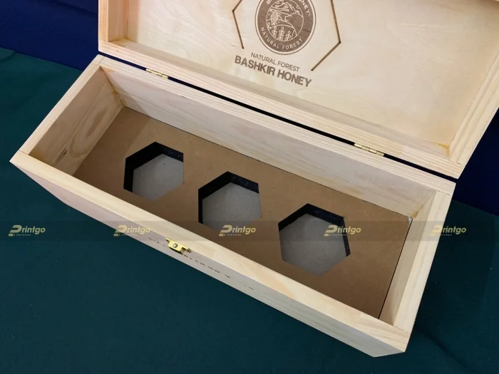 Bashkir Honey và Printgo: Sản xuất hộp đựng mật ong nhập khẩu bằng gỗ