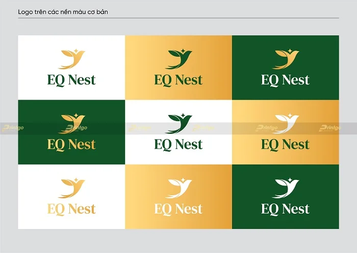 [Branding] Thiết kế logo yến sào thương hiệu EQ Nest trao trọn thông điệp sức khỏe
