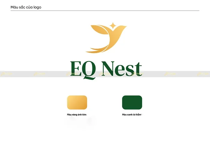 [Branding] Thiết kế logo yến sào thương hiệu EQ Nest trao trọn thông điệp sức khỏe