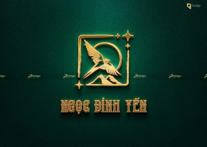 [Branding] Thiết kế logo yến sào thương hiệu Ngọc Đỉnh Yến của Printgo
