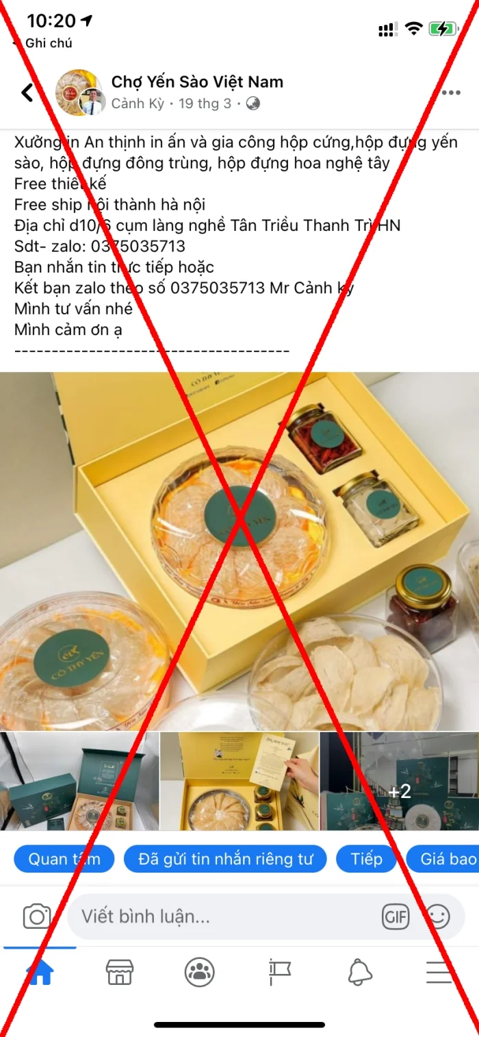 Cảnh báo một số tình trạng giả mạo sản phẩm, dịch vụ của Printgo