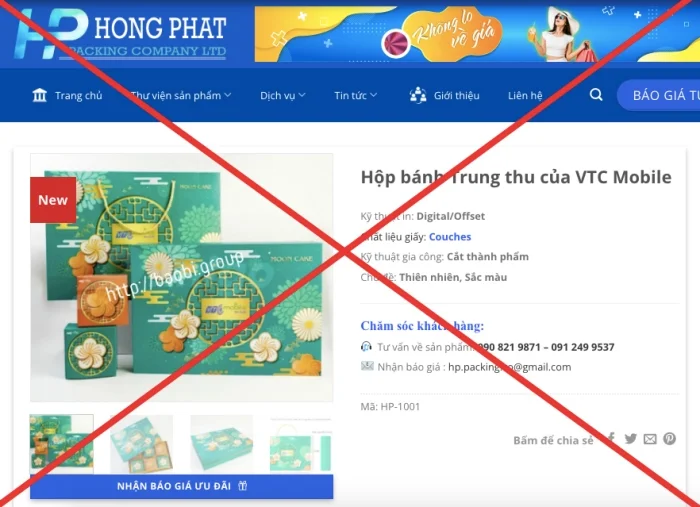 Cảnh báo một số tình trạng giả mạo sản phẩm, dịch vụ của Printgo