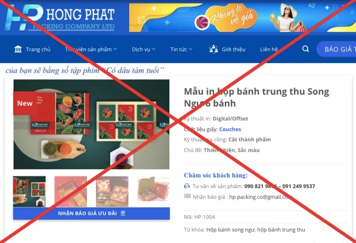 Cảnh báo một số tình trạng giả mạo sản phẩm, dịch vụ của Printgo