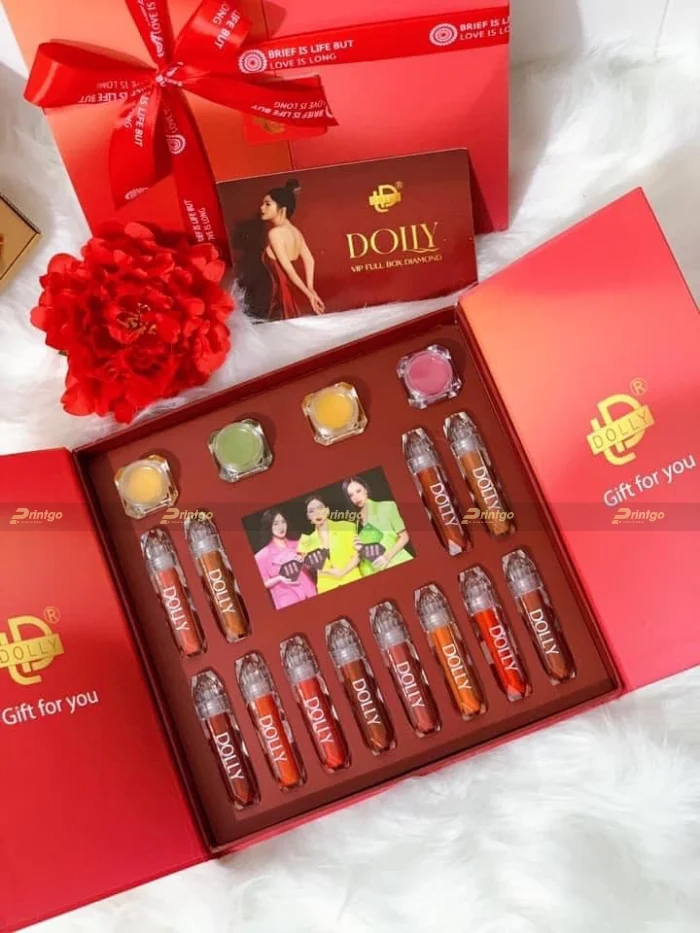 Dolly Comestic và Printgo: Thiết kế và in BST hộp đựng mỹ phẩm quy cách đặc biệt