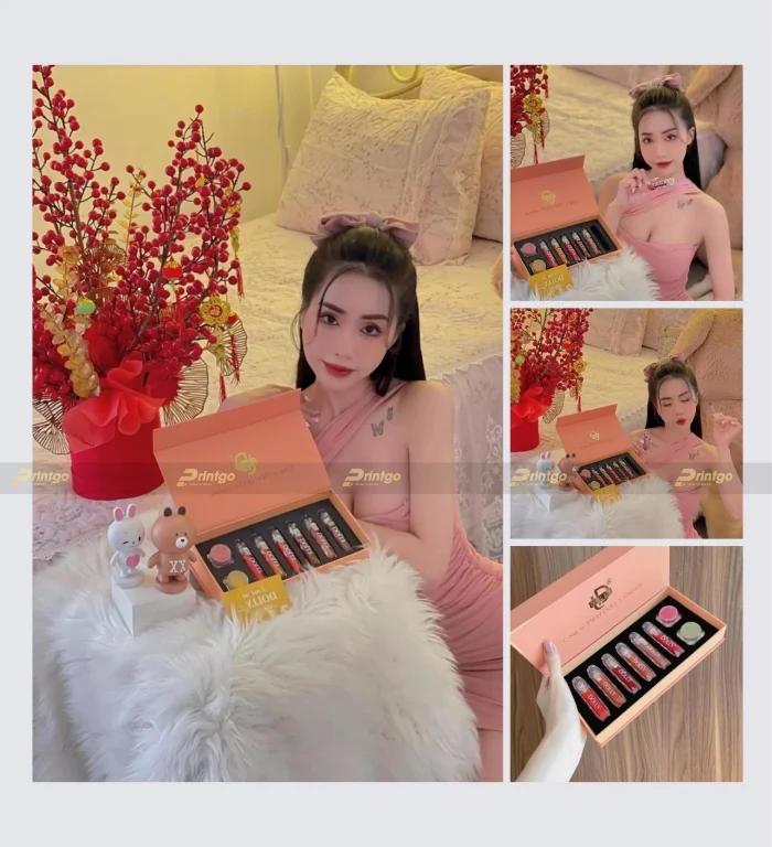 Dolly Comestic và Printgo: Thiết kế và in BST hộp đựng mỹ phẩm quy cách đặc biệt