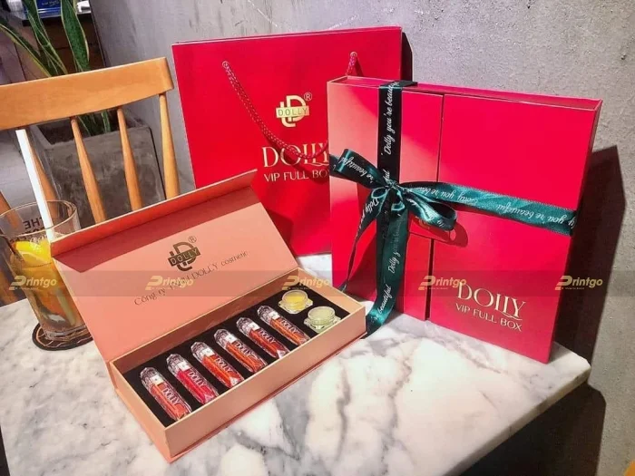 Dolly Comestic và Printgo: Thiết kế và in BST hộp đựng mỹ phẩm quy cách đặc biệt