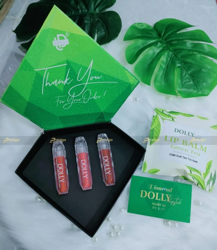 Dolly Comestic và Printgo: Thiết kế và in BST hộp đựng mỹ phẩm quy cách đặc biệt
