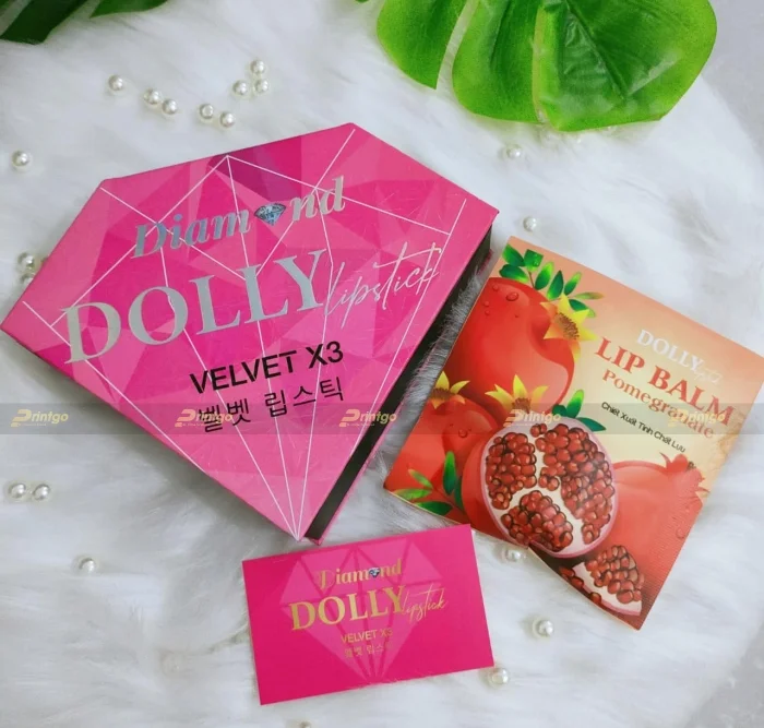 Dolly Comestic và Printgo: Thiết kế và in BST hộp đựng mỹ phẩm quy cách đặc biệt